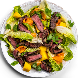 Crunchy Thai Beef & Mango Salad