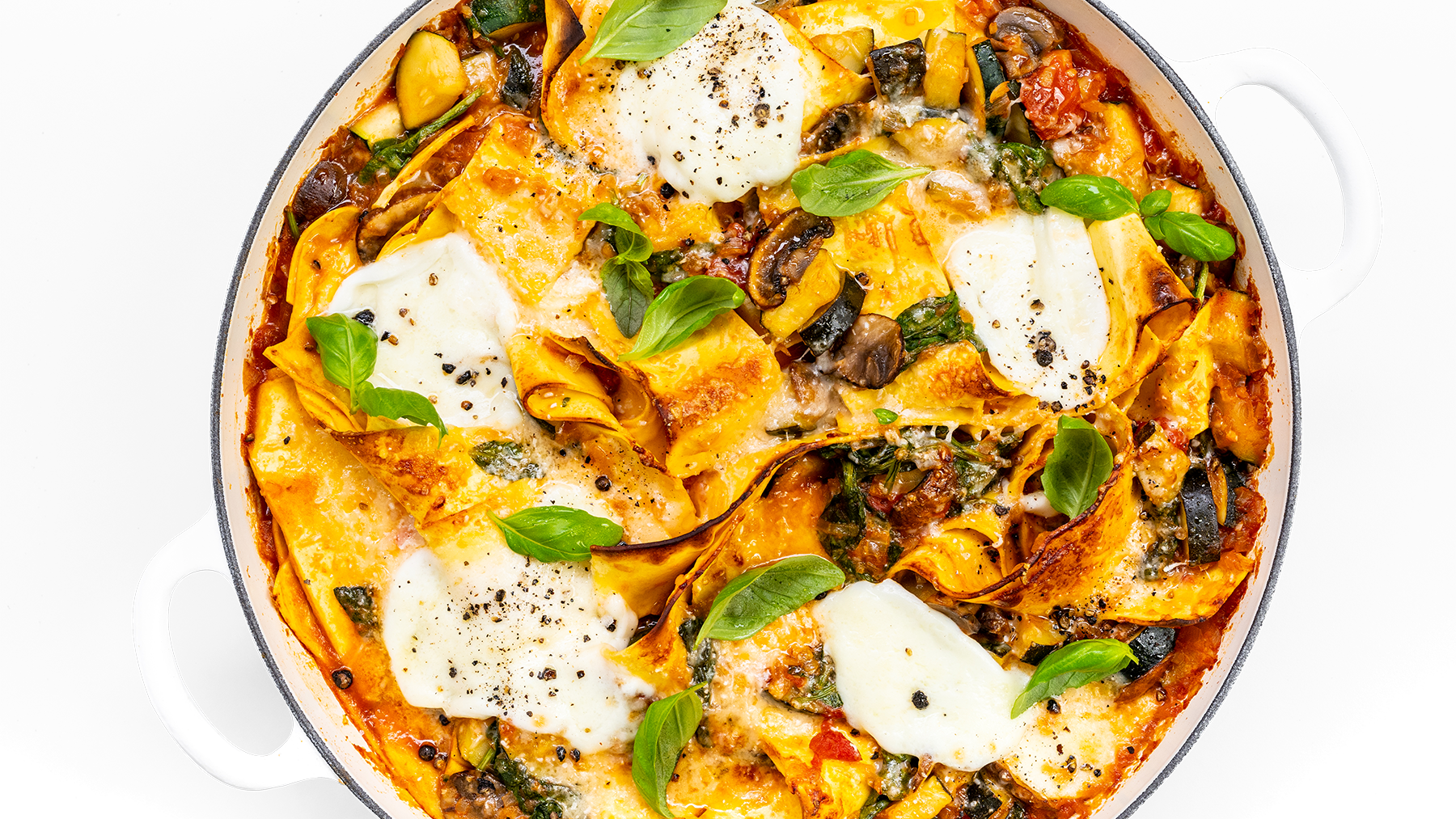 One-Pot Vegetable Lasagne