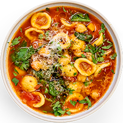 Orecchiette & Chickpea Tomato Soup