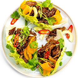 Hoisin Duck Wraps
