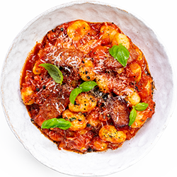 Gnocchi with Pomodoro Sauce
