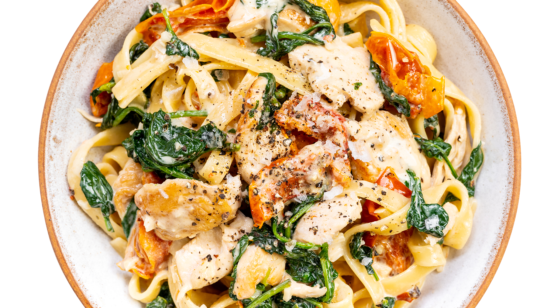 Chicken Spinach Pasta
