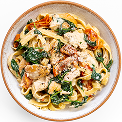 Chicken Spinach Pasta