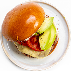 Veggie Marmite & Cheddar Burgers