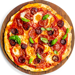 Quick Meat Feast Pizza