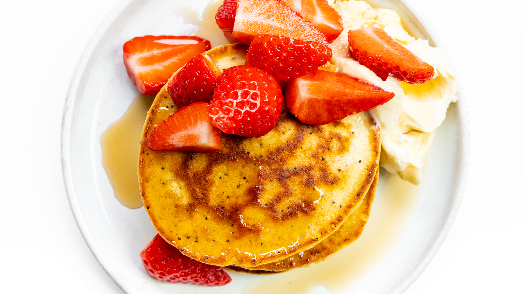 Lemon and Poppyseed Pancakes