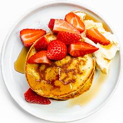 Lemon and Poppyseed Pancakes