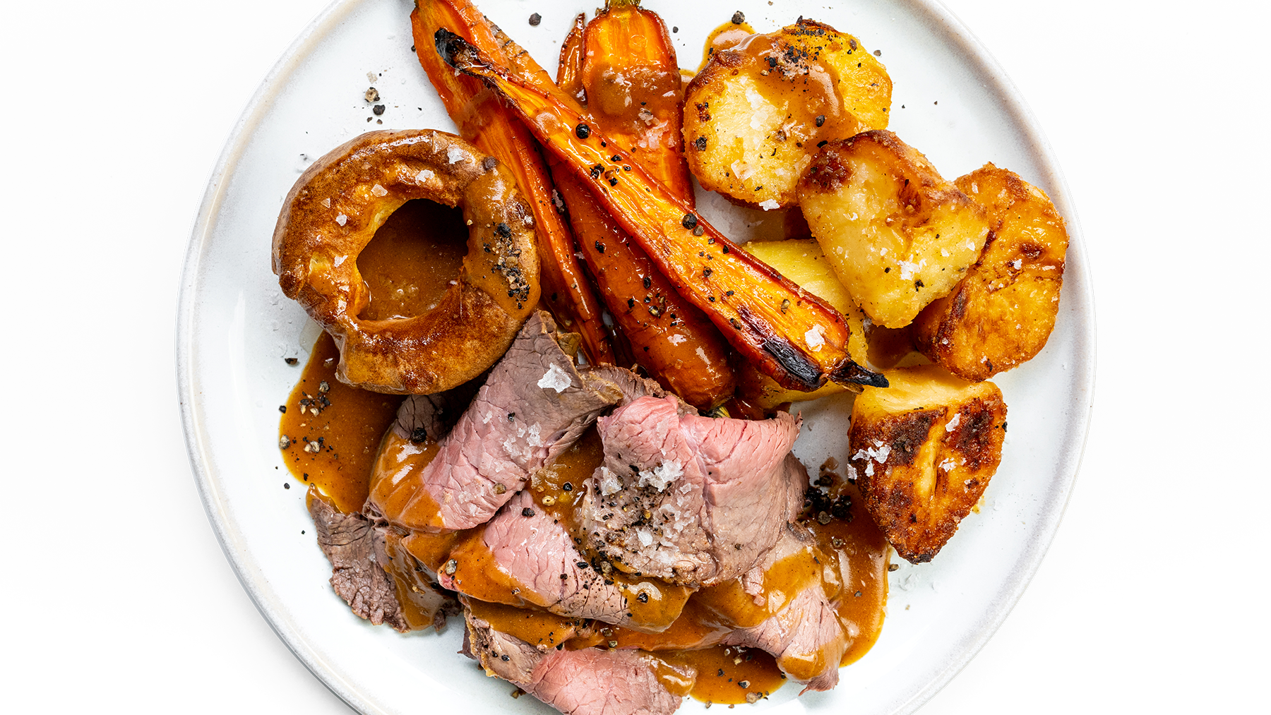 Roast Rib of Beef & Yorkshire Puddings