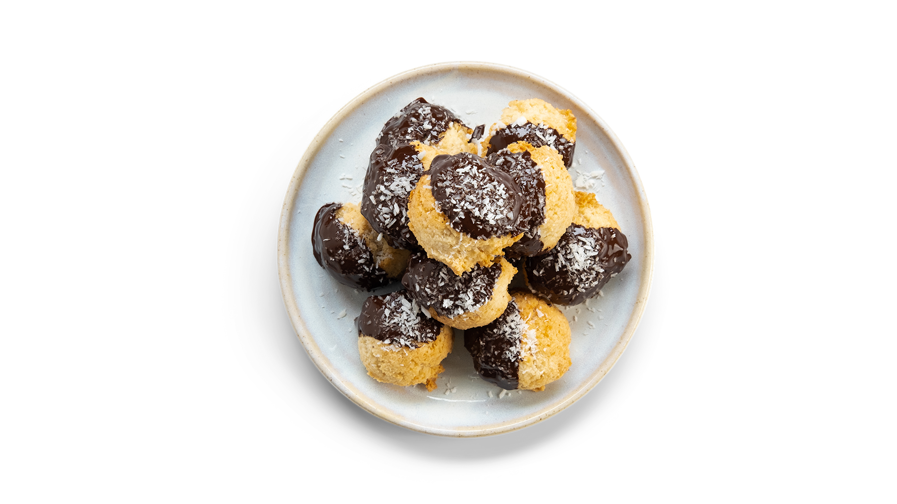 Coconut & Chocolate Macaroons