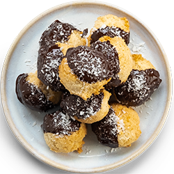 Coconut & Chocolate Macaroons