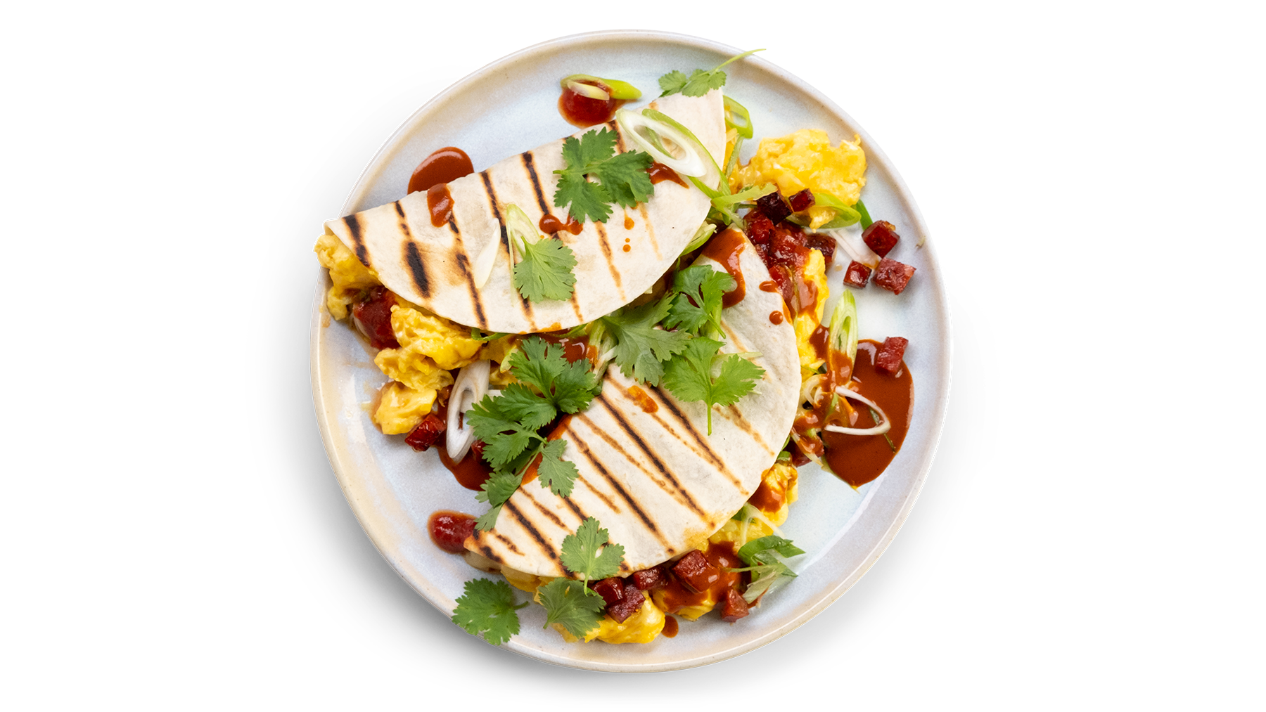 Seriously Cheesy Breakfast Tacos