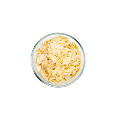 toasted flaked almonds