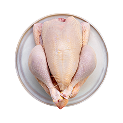 whole free-range chicken