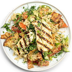Halloumi & Herby Quinoa Salad
