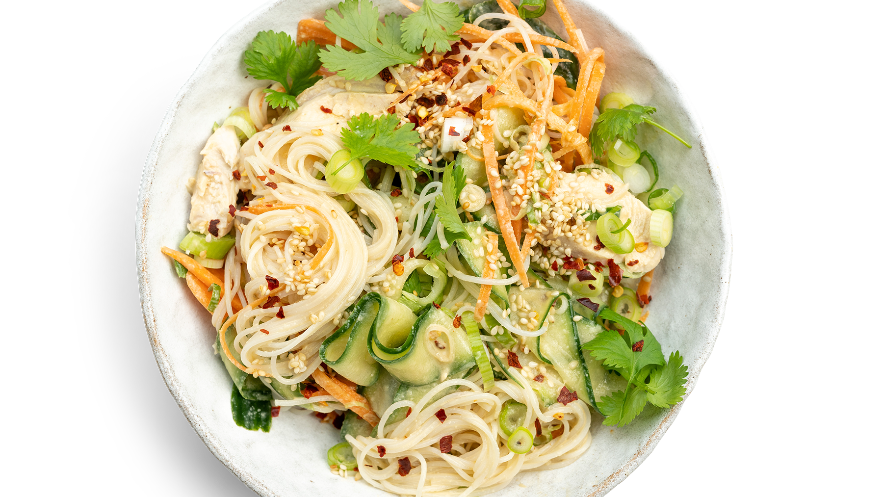 Sesame Chicken Noodle Salad