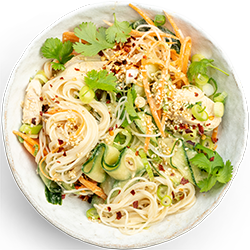 Sesame Chicken Noodle Salad