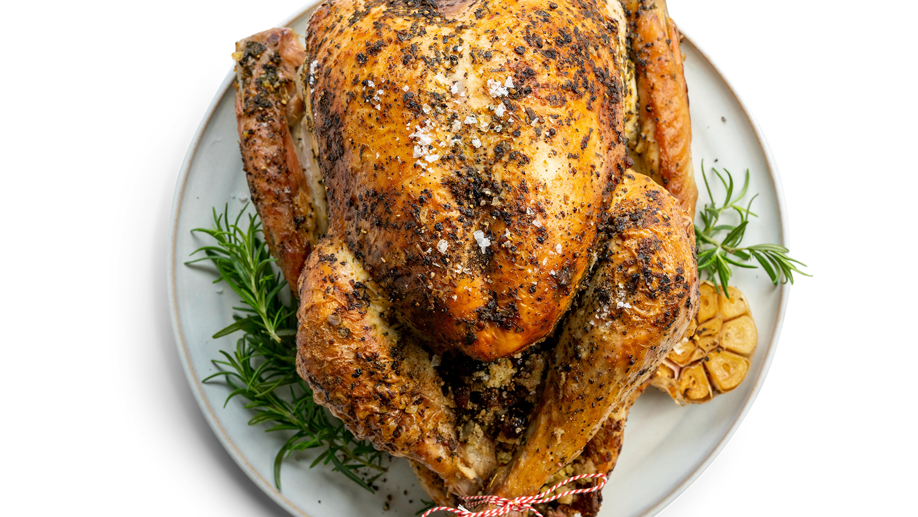 Christmas Turkey with Herby Orange Butter