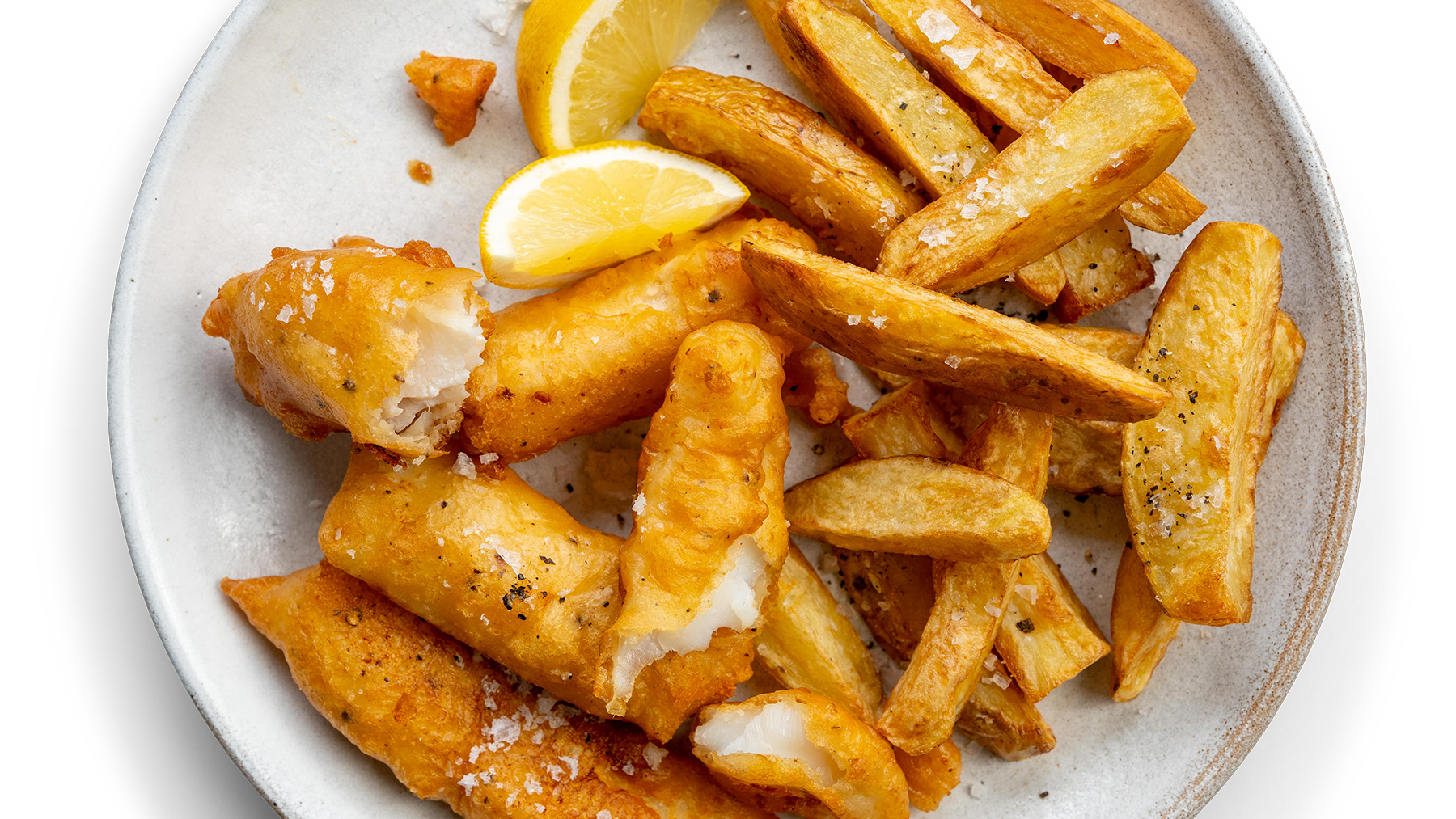 Beer Battered Fish & Chips