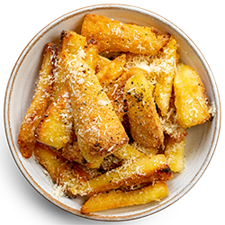 Parmesan Crusted Parsnips