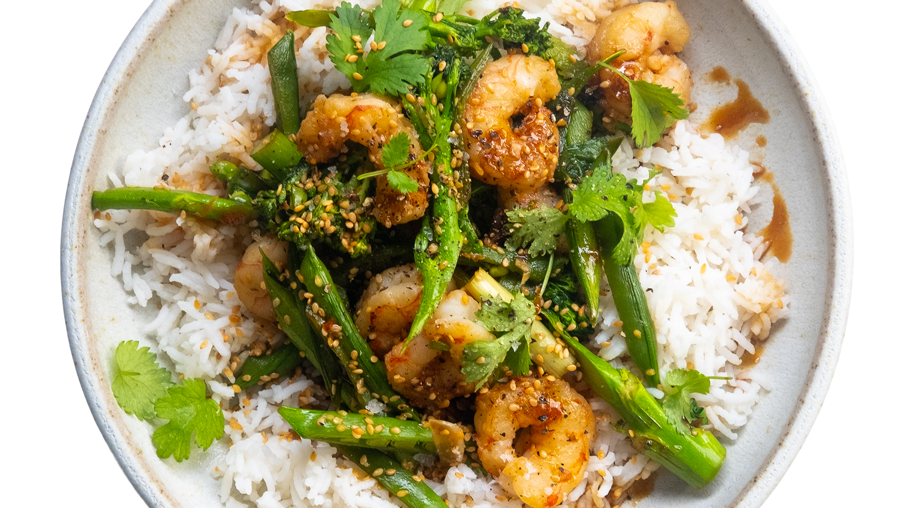 Honey Garlic Prawns