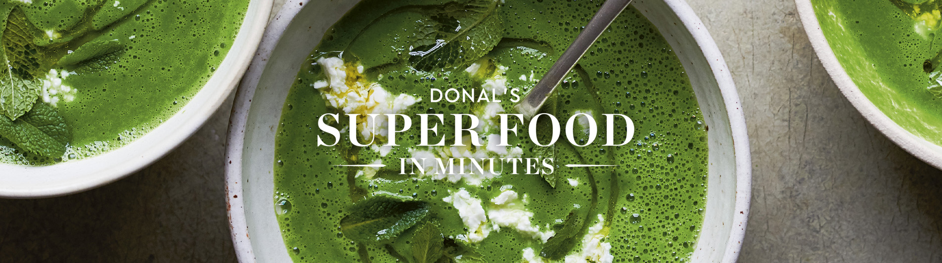 Super Green Spinach, Pea & Mint Soup