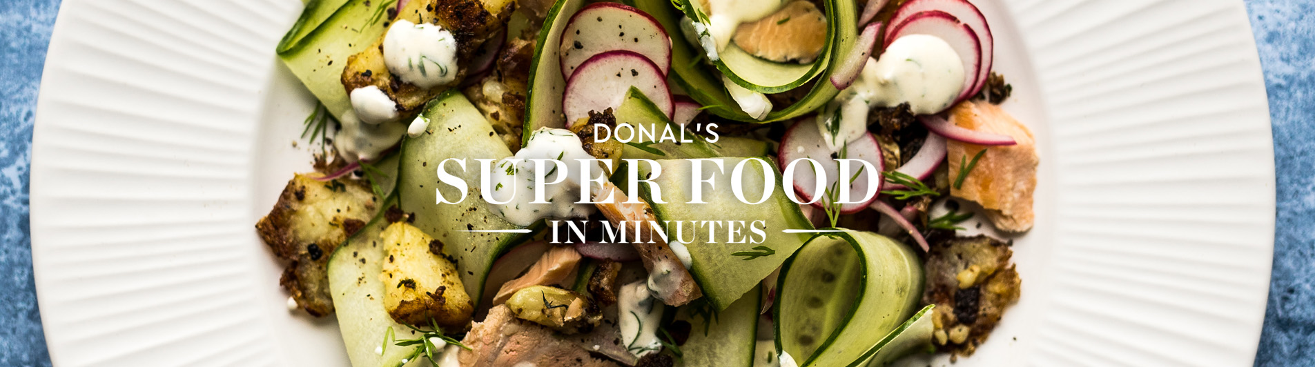 Scandi Salmon & Cracked Potato Salad