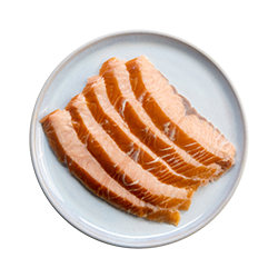 hot smoked salmon