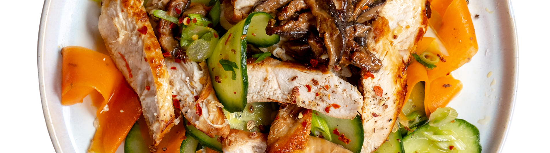 Crispy Sichuan Chicken Salad