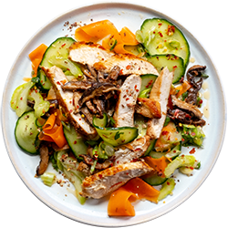 Crispy Sichuan Chicken Salad