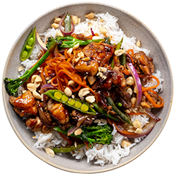 Sticky Orange Chicken Stir Fry