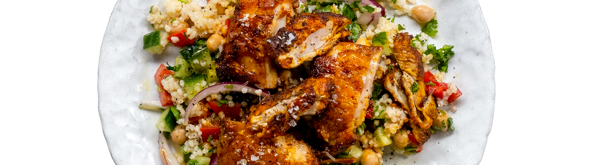 Moroccan Crispy Chicken Salad