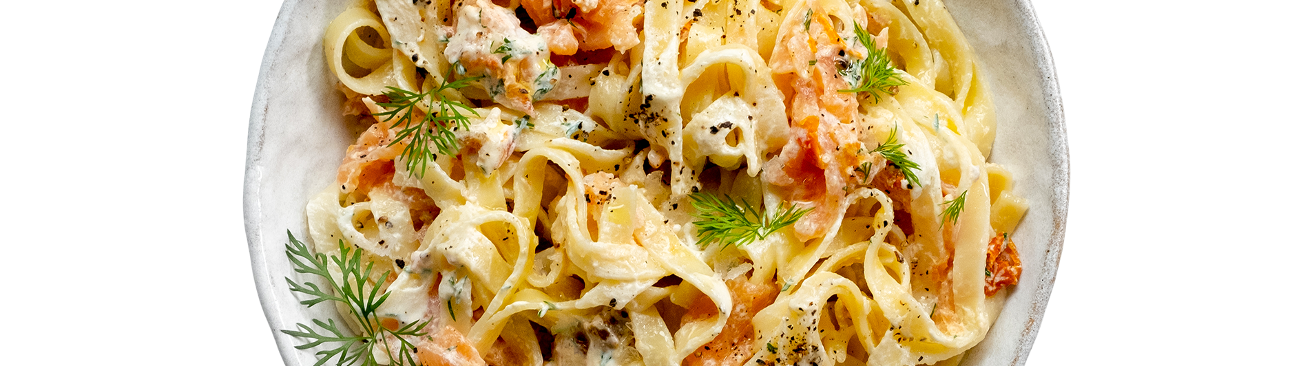 Creamy Smoked Salmon and Sun-Blushed Tomato Tagliatelle