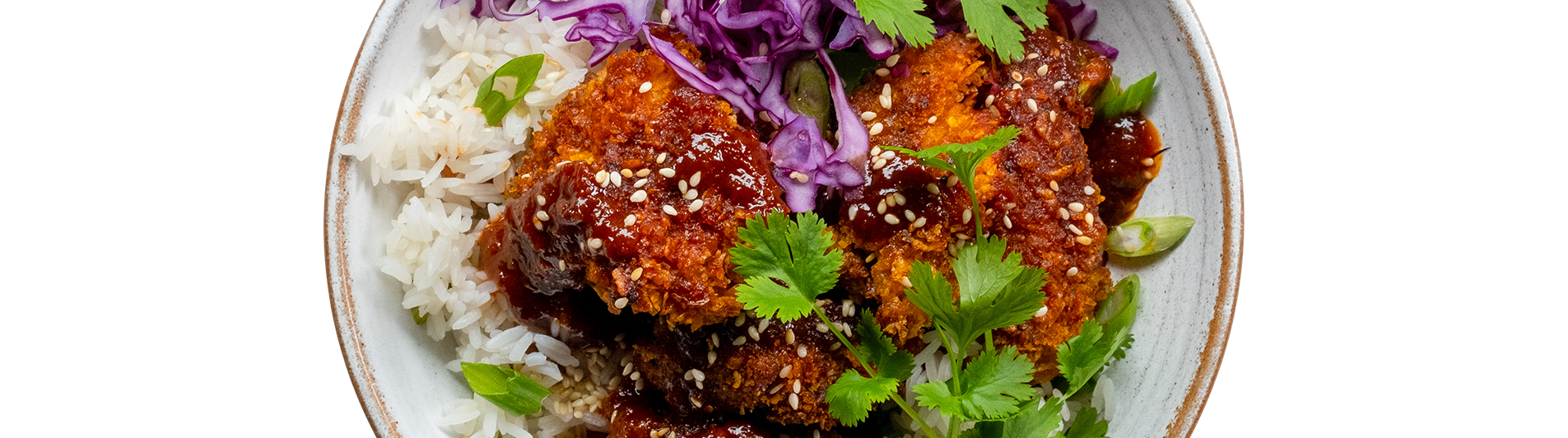 Korean Fried Chicken Bowls