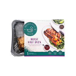 pre-cooked crispy aromatic duck