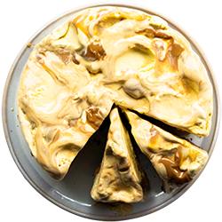 Rice Krispie Ice Cream Cake