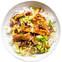 Spicy and Sticky Marmalade Pork