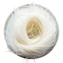 ready-cooked fine rice noodles